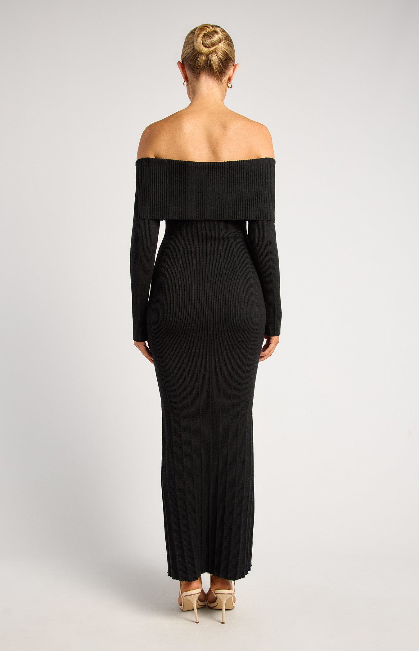 JODY MIDI DRESS-BLACK