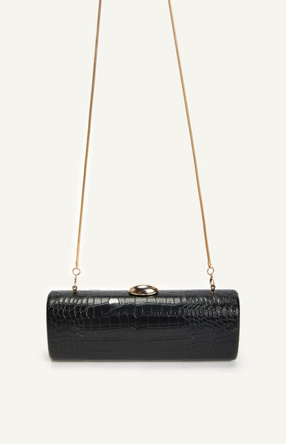 KIM CLUTCH- BLACK