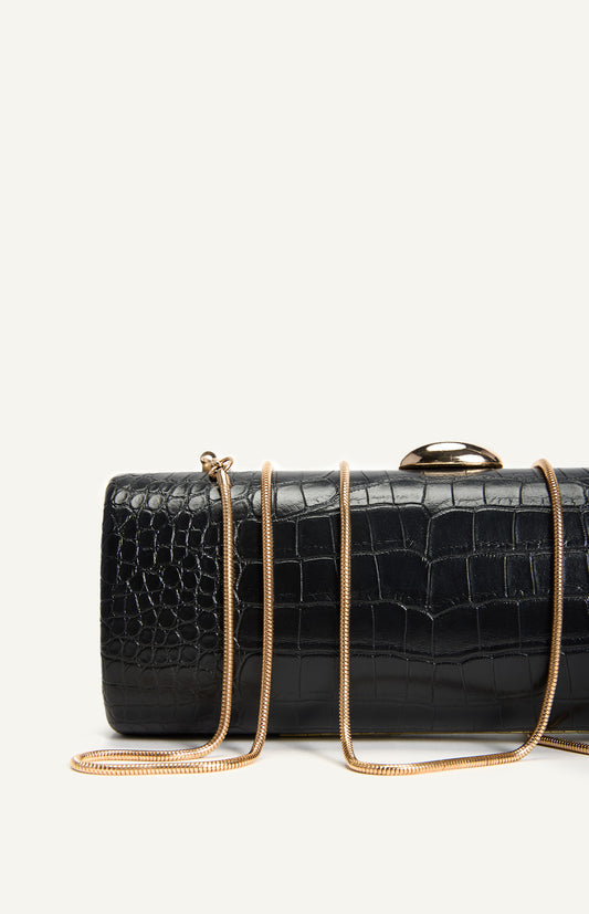 KIM CLUTCH- BLACK
