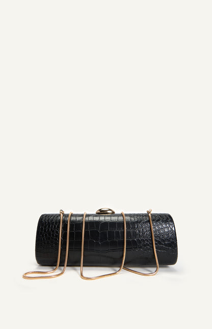 KIM CLUTCH- BLACK