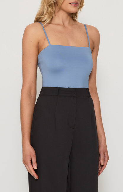 AVA BODYSUIT-STEEL BLUE
